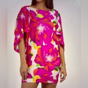 GoRgEoUs 🩷PINK🩷 TRINA TURK Cover up Dress Tunic SZ L. NWT